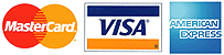 Visa & MasterCard accepted!